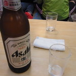 Shokujidokoro Tokiwa - 瓶ビールはスーパードライ