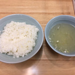 東京餃子楼 - ごはん&スープ