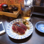 立呑亭 帆立屋 - 鰹のたたき