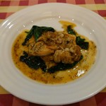 サラマンジェ ド イザシ ワキサカ - 鱈と白子のナントカ