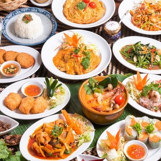 トムヤムクンやグリーンカレーも堪能 レモングラスプラン 10品 飲み放題付4 300円 タイ料理 レモングラス 海浜幕張wbgマリブダイニング店 海浜幕張 タイ料理 食べログ