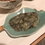 焼鳥バス亭 - タコわさ