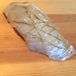 鮨し人 - ヒラメの昆布締め