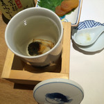 濱一 - ふぐの口のひれ酒