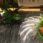 濱一 - 白身のお刺身