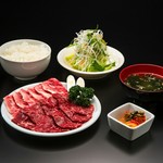 [Weekday limited price! 】Kalbi/skirt steak set 200g