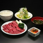 [Weekday limited price! ] Addictive skirt steak set ●100g/980 yen ●150g/1180 yen