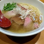 麺屋 翔 - 香味鶏だし特製塩らーめん  １０００円