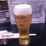 Kuimonoya Shinchan - 生ビール