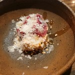 焼き鳥 とりら - ハツと白レバー淡塩掛け