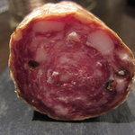 レストラン バカール - 参考：チンタセネーゼの生サラミ断面