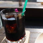Keki Kafe Raku - セットのアイスコーヒー