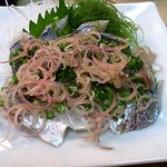 栄寿司 - アジたたき