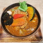 スープカレーGARAKU - やわらかチキンレッグと9種野菜
