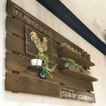 スープカレーGARAKU 中野店 - 木製のボード