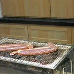 紀茂登 - 蟹焼き中