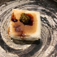 うち山 - 胡麻豆腐の直焼，河豚の白子みたい！！