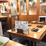 炭焼きBAR 心  - 店内