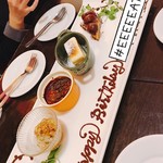 スペインバル・ジローナ - バースデープレート