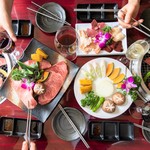 焼肉しゃぶしゃぶ 食べ放題 上上品 新宿東口店