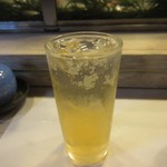 江戸富士 - 梅酒ソーダ