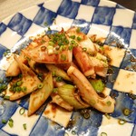 禅紫 - げその生姜しょうゆ焼き