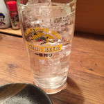 酒場 ヤマゴヤ - たるづめ(プレーン)酎ハイ¥300(税別)