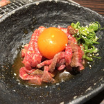 Itamae Yakiniku Isshou - ローストビーフのユッケ風