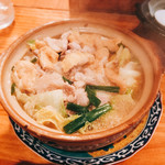 一品料理 ひとしな - 豚バラ白菜鍋