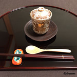 御料理 寺沢 - くもこ玉締め銀餡がけ