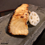 御料理 寺沢 - 鱸 酒盗焼