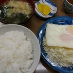 おふくろ - 目玉やき定食（450円）