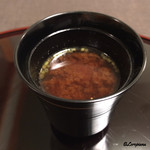 御料理 寺沢 - 赤だし椀