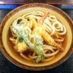 Kamagin - 天ぷらうどん770円（税込み）