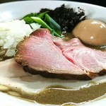 麺処 晴 - 味玉濃厚そば 950円