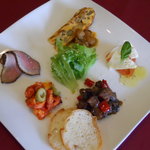 アルベラータ - 前菜盛り合わせ