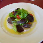 アルベラータ - 平目のカルパッチョ