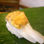 吉冨寿し - 烏賊雲丹