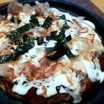 お好み焼きとんとん - ミックス玉600円