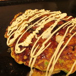 Takoyaki Okonomiyaki Gouchan - ぶた・いか・えだまめ・ヤマイモ+チーズトッピング