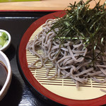ブタヤロウそば - ざるそば2玉500円(2018.12)