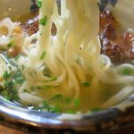 風遊斎 - シマスバの麺