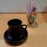 お料理ひろせ - 食後のコーヒー付き。