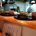 お料理ひろせ - 他のお客様のですが、人気のお刺身定食。