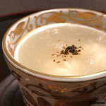 御料理 寺沢 - くもこ玉締め銀餡がけ