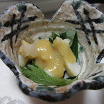 旬魚たつみ - 赤バイの酢味噌和え