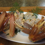 旬魚たつみ - 鍋に入れる松葉がに