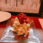 純米酒とお出汁 雲母 - 雲母のポテサラ