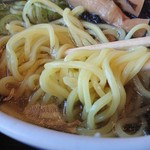 手打ラーメン 珍来 - ・麺は普通かな