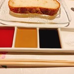 鮨・串揚げ 春夏秋冬 - ソース